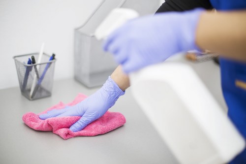 Professional deep cleaning in a West Hampstead home
