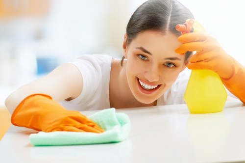 Weekly sofa vacuuming and routine upholstery care
