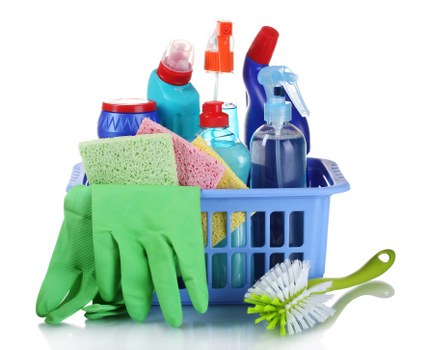 Baking soda used for oven cleaning
